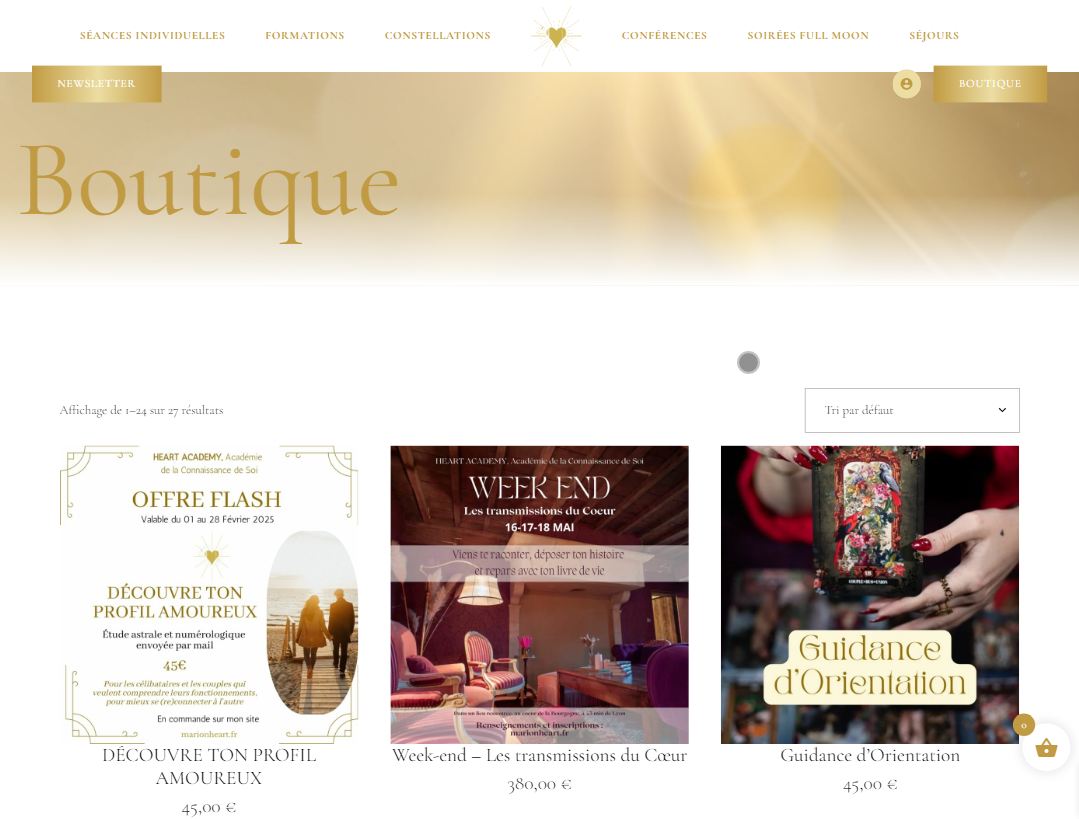 Boutique - Marion Heart
